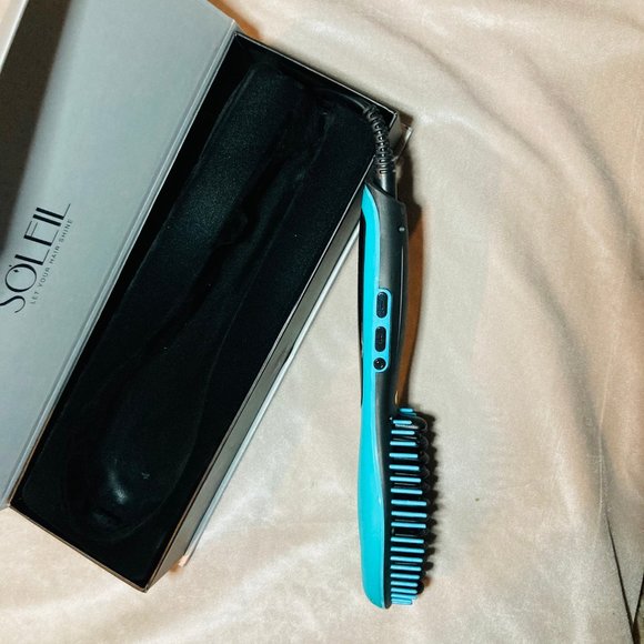 SOLEIL HAIR Heat Brush 2.0 Turquoise NIB! $350 - Picture 12 of 13